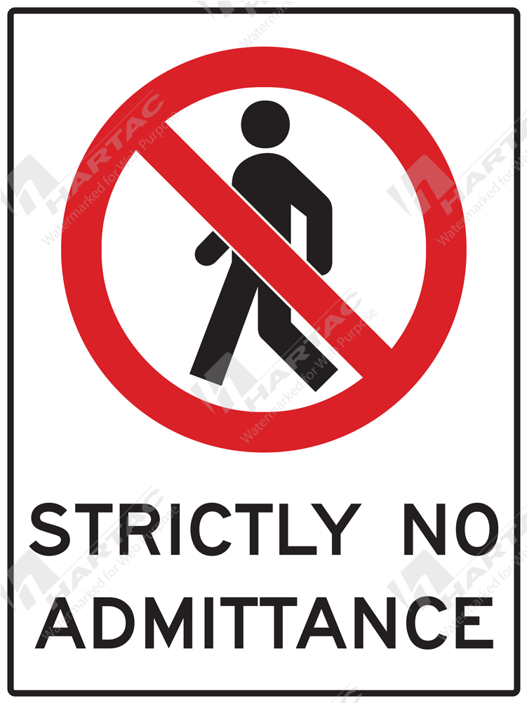 No Admittance Signs (1000x1000), Png Download