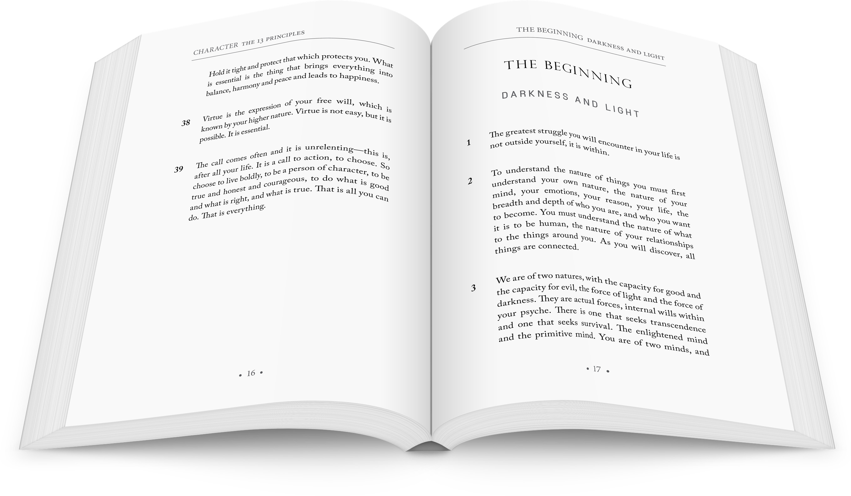 By Llywellyn - Interior Book Png (2723x1588), Png Download