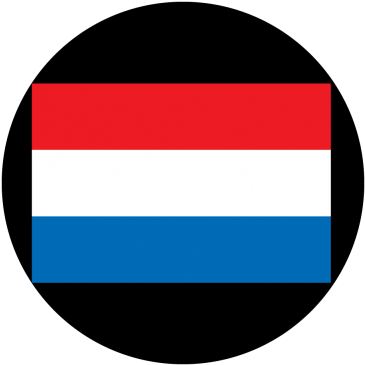 Flag Of Netherlands Gobo - Circle (400x400), Png Download