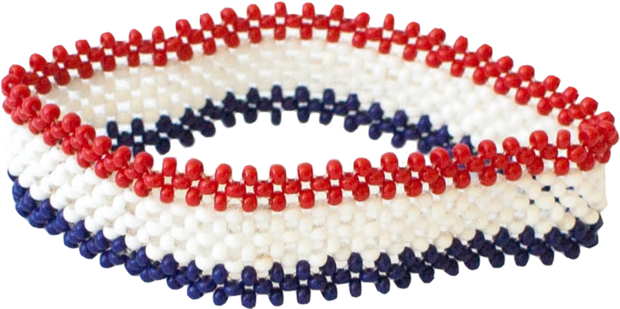 Netherlands Flag Bracelet - Bead (1024x681), Png Download