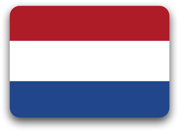 Netherlands Flag - Bandeira Da Holanda Icon (640x480), Png Download