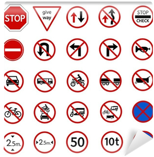 Señales De Prohibicion Trafico (400x400), Png Download
