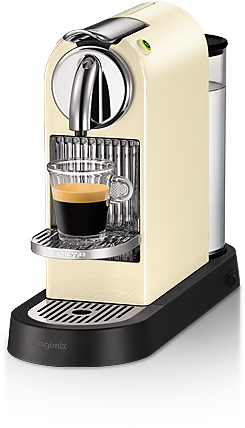 Nespresso Magimix Citiz 60s White Coffee Machine - De Longhi En 165 Cw (444x540), Png Download
