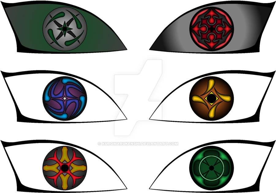 Erin's Stuff - Naruto Fan Made Dojutsu (900x639), Png Download