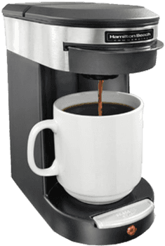 Hamilton Beach Single Serving Pod Coffee Maker (400x400), Png Download