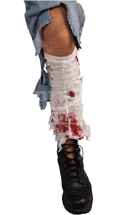 Bloody Leg Bandage - Bloody Leg Bandage (general Accesories) - Unisex - (850x850), Png Download