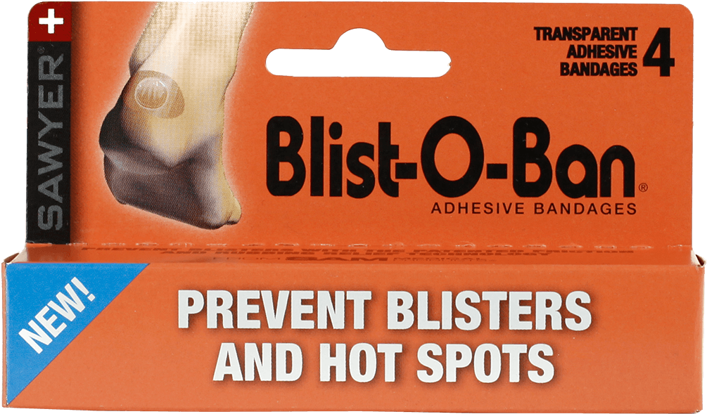 Blist O Ban™ Adhesive Bandages - Sawyer Blist O Ban Adhesive Bandage In Size: 4 Pack (1163x800), Png Download