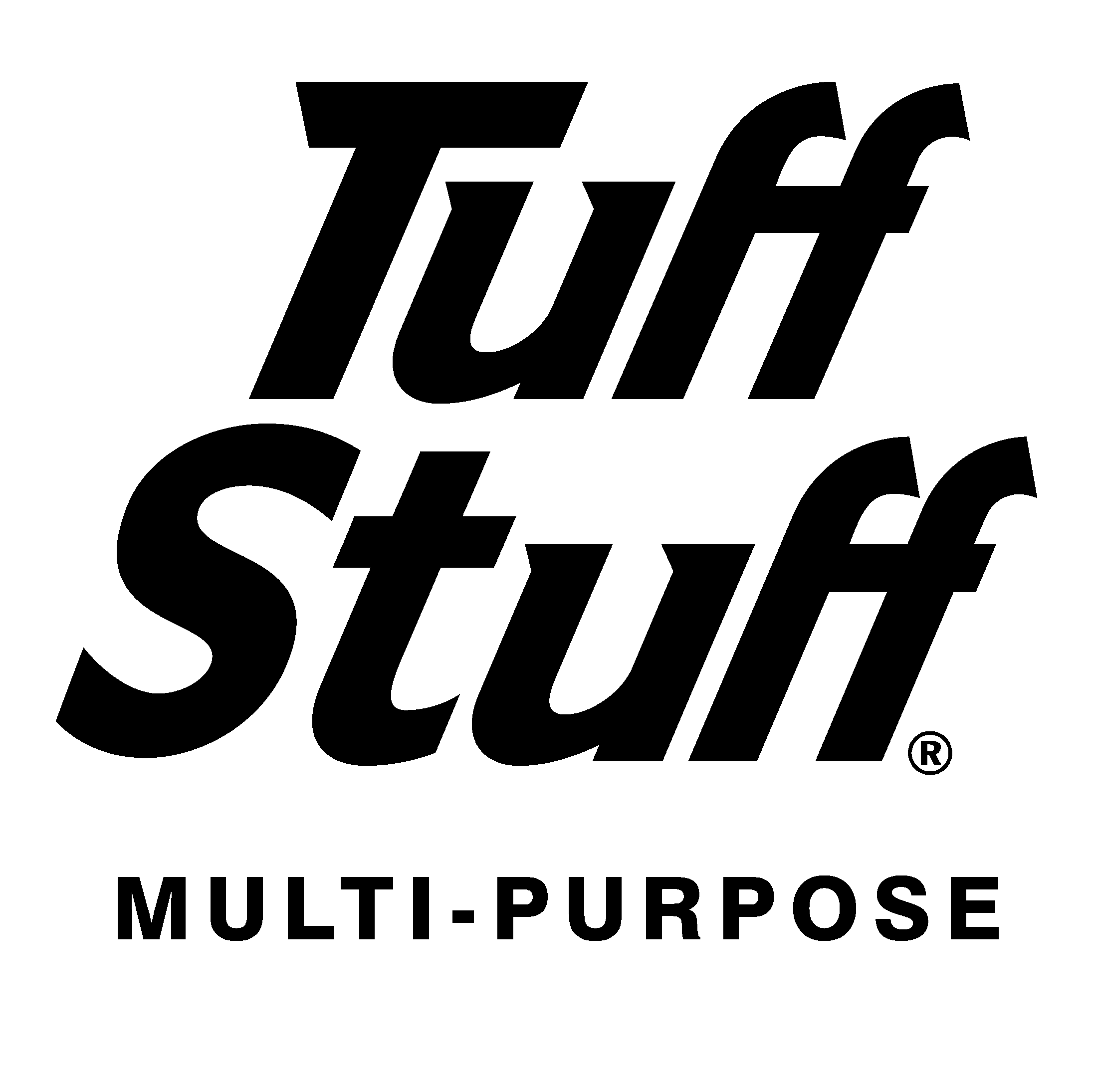 Tuff Stuff Logo Black And White - Tuff Stuff - Industrial Strength Degreaser 32 Oz (2400x2400), Png Download