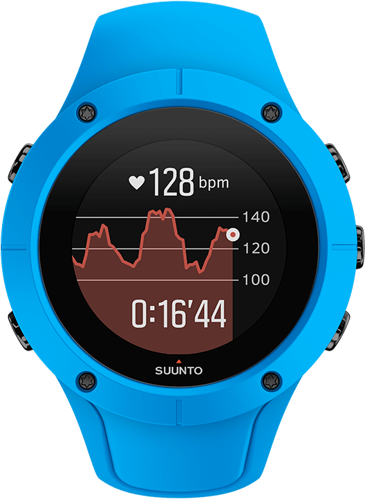 Suunto Spartan Trainer Wrist Hr Blue (800x800), Png Download