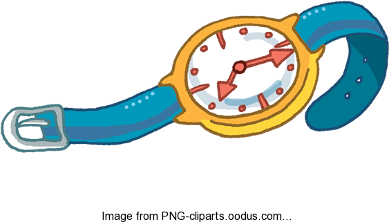 Wrist Watch Clipart Png - Clipart Watch (600x400), Png Download