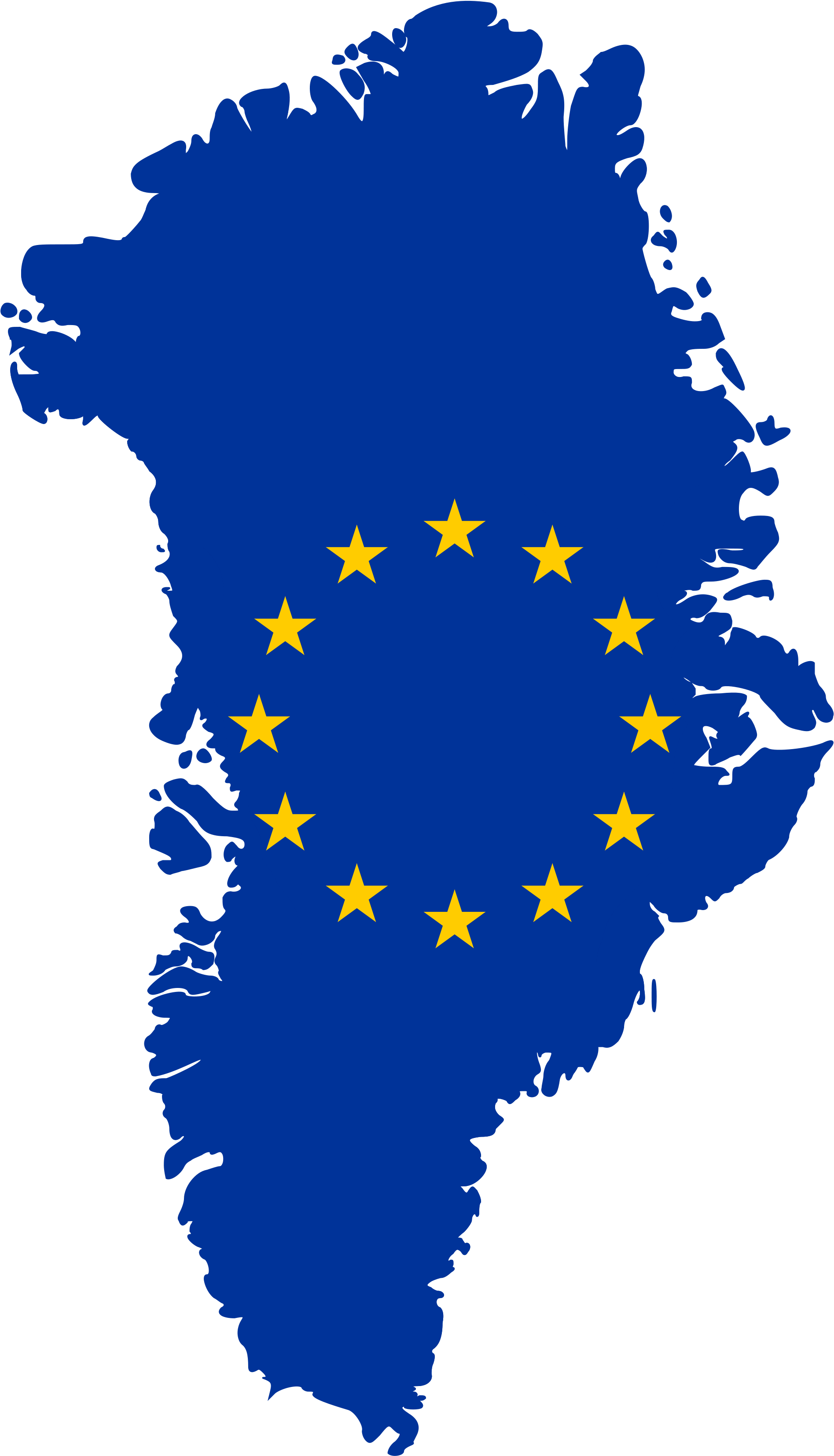 Eu Flag Png - Greenland Png (2000x3333), Png Download