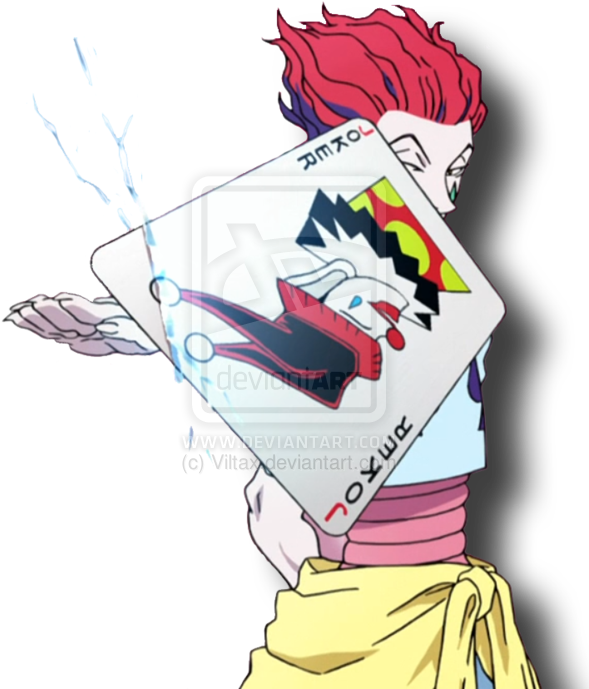 Hisoka - Carta Hisoka (600x749), Png Download