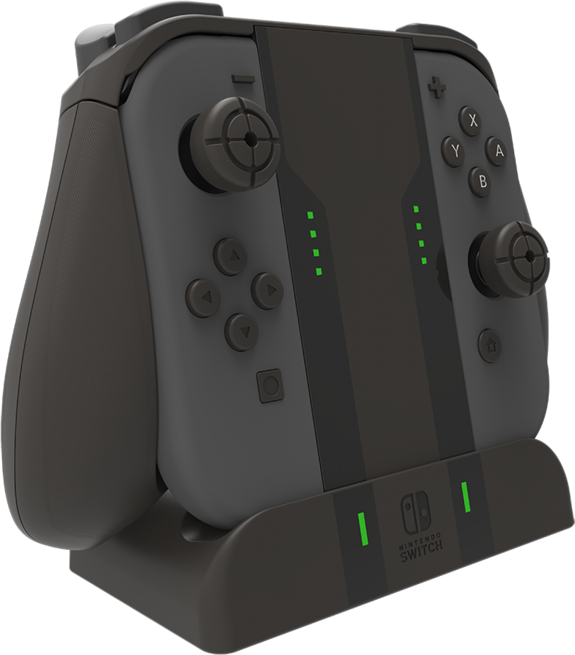 Pro Joy-con Charging Grip - Nintendo Switch Charge Grip Accessory (1600x1600), Png Download