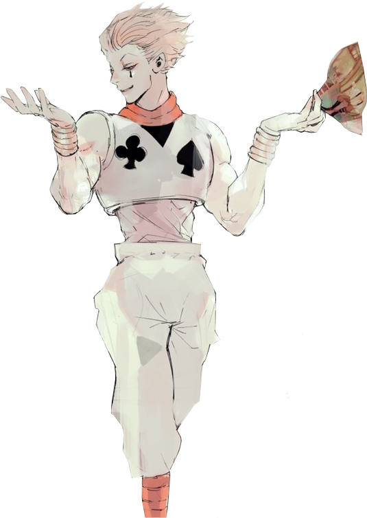 “transparent Hisoka From Ishida Sui's Twitter ” - Ishida Sui Hisoka (565x773), Png Download