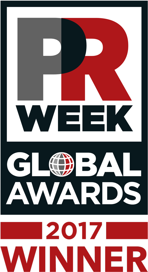 Subscribe To Iambassador News - Pr Week Awards Logo (562x1000), Png Download