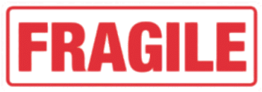 Fragile Labels (400x400), Png Download