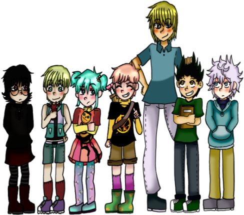 Kindergarten Au • Kurapika Is A Young Teacher In A - Kurapika (500x500), Png Download