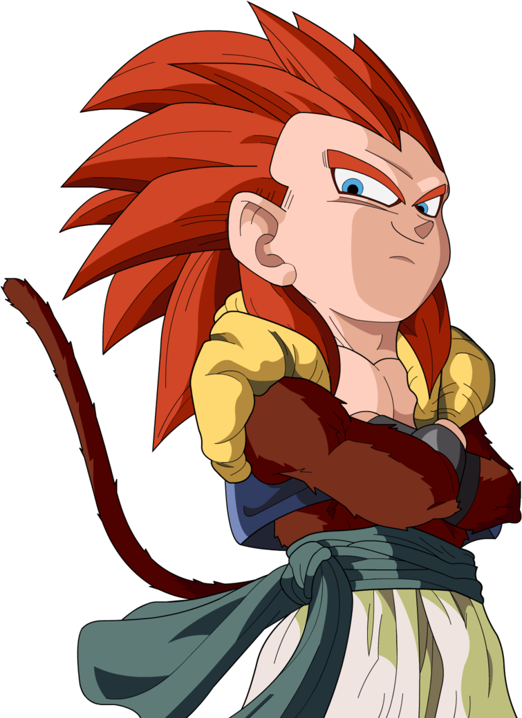 Gotenks Ssj4 By Mrgekon-d47haip - Gotenks Ssj4 (769x1038), Png Download