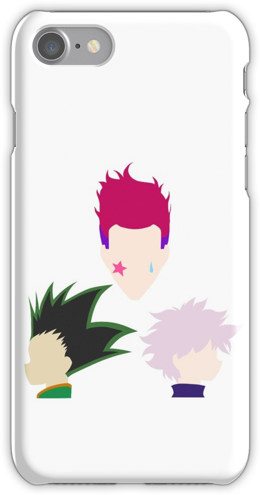 Minimalistic Gon/killua/hisoka Iphone 7 Snap Case - Billie Eilish Phone Cases (750x1000), Png Download
