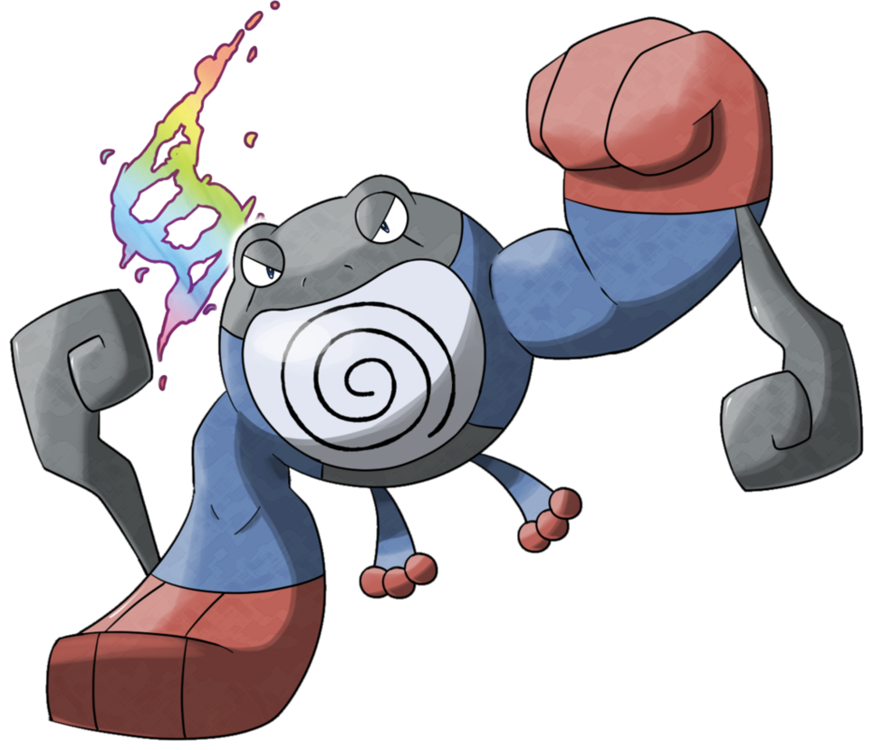 Pin Tonito García On Megas Evoluciones Pinterest Deviantart - Mega Poliwrath (964x828), Png Download