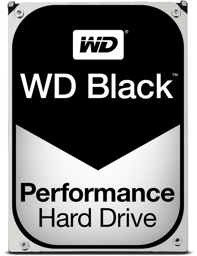 Ncixus - Com - Buy Wd4001faex - Western Digital Caviar - Western Digital Black Logo (974x974), Png Download