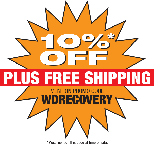 Western Digital Data Recovery Discount Coupon - Metal Detector Mega Gold (600x582), Png Download
