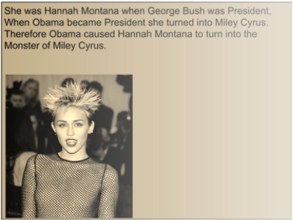 This Is An Example Of A Logical Fallacy Because It - Cause Effect Fallacy (417x313), Png Download