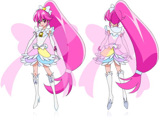 File - Lovelyinnocent - Cure Lovely Innocent Form (640x412), Png Download