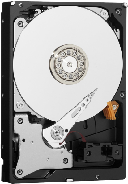 Western Digital Red 6 Tb Nas Hard Drive - Hard Disk (600x600), Png Download