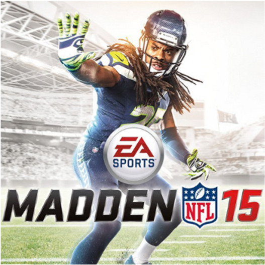 1-madden 15 Cover Featuring Richard Sherman - Madden 15 Xbox One (1200x675), Png Download
