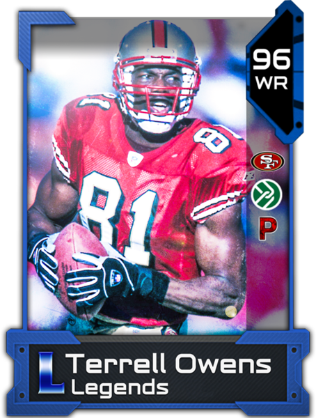 Buy Madden Mut Coins Terrell Owens - Madden Nfl (454x600), Png Download