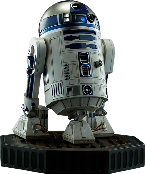 R2-d2 Statue - Star Wars - R2-d2 Legendary 1:2 Scale Statue (480x576), Png Download
