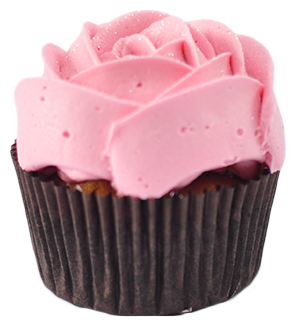 Vanilla Cake With A Fluffy Vanilla Icing - Cupcake (430x350), Png Download