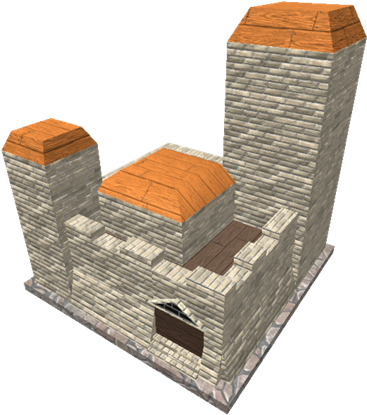 Greek Fort - Lumber (420x420), Png Download