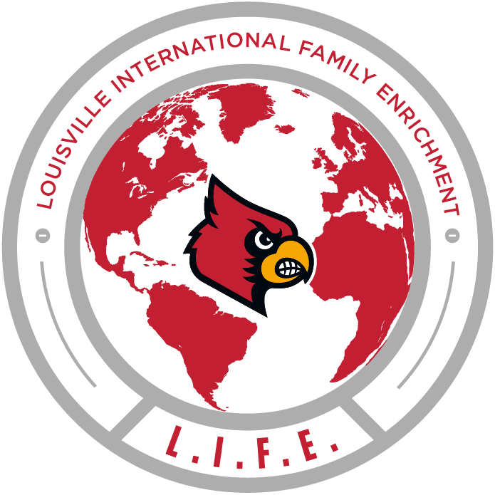 Louisville International Family Enrichment - Ncaa Louisville Cardinals Small Static Decal (695x695), Png Download