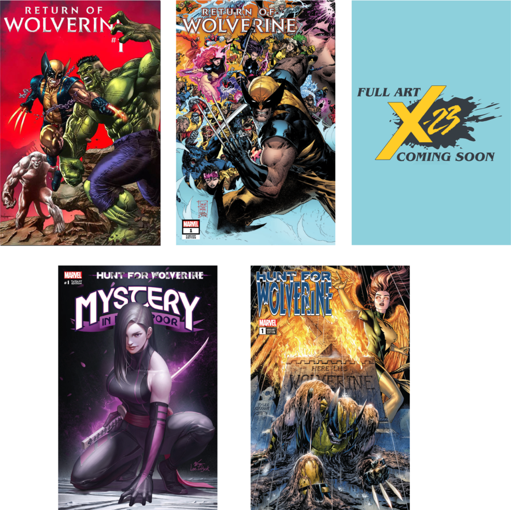 Wolverine Unknown Comic Books 5 Pack 10/10/2018 - Fiction (480x479), Png Download