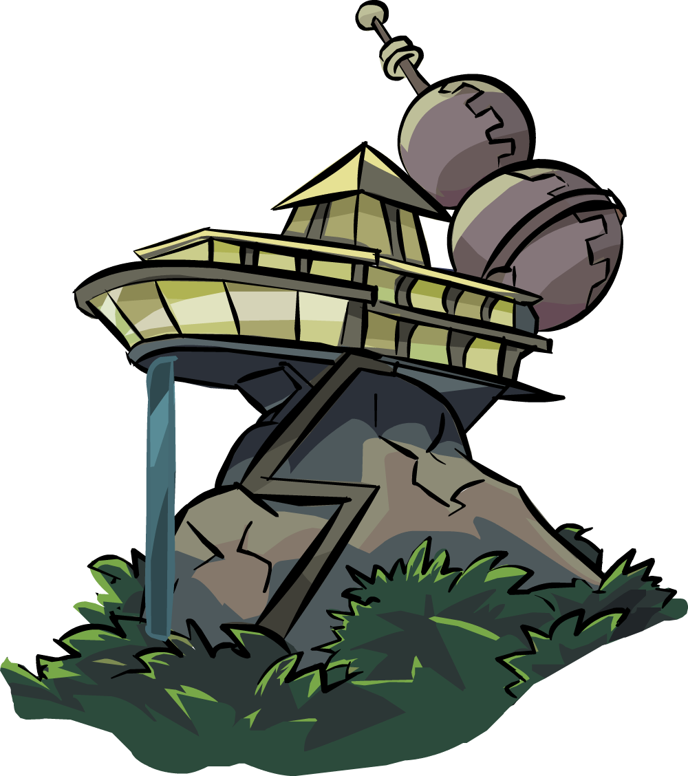 Fort Clipart Club Penguin - Illustration (1000x1128), Png Download