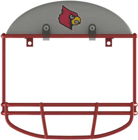 University Of Louisville Cardinals Helmet Frame - Louisville Cardinals Iphone 7 Plus Clear Case 並行輸入品 (471x480), Png Download
