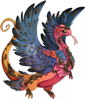 I've Always Imagined His Familiar To Be Less Of An - Mammal Dragon (350x350), Png Download