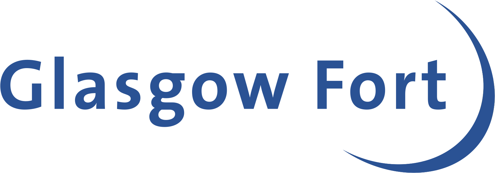 Original Image - Glasgow Fort Logo (1716x619), Png Download