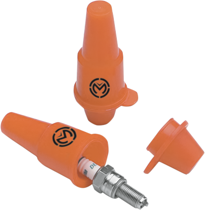 Moose Racing Spark Plug Carrier Pair - Moose Racing Plug Carriers Spark Mse 21030215 (414x425), Png Download