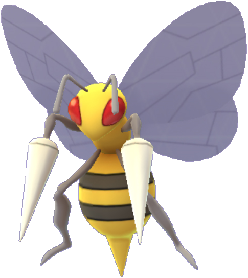 Beedrill-go - Beedrill Pokemon Go Png (485x544), Png Download