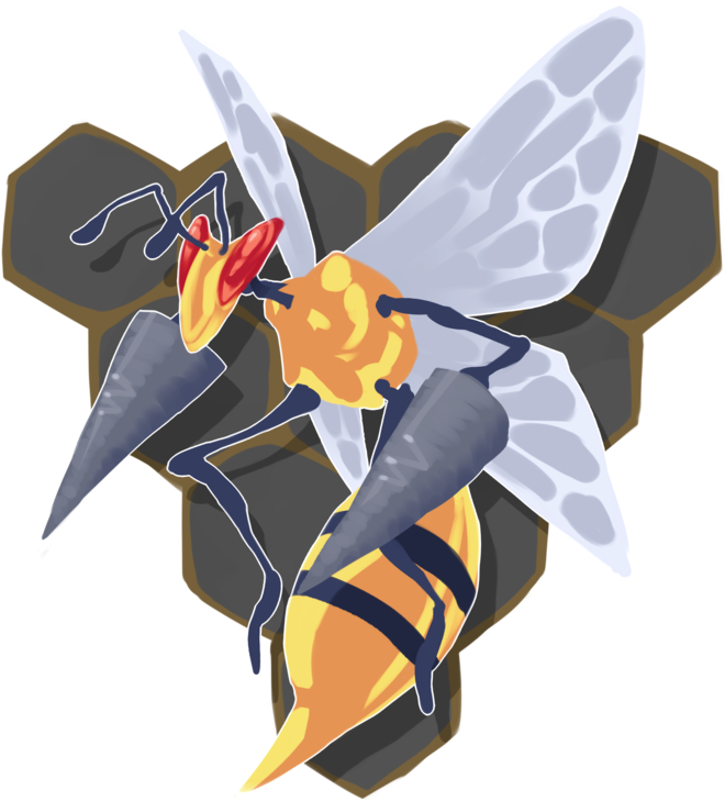 Beedrill - Cattleya (800x786), Png Download