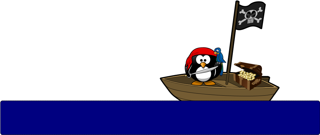 Meet Pip The Pirate - Piracy (1052x744), Png Download