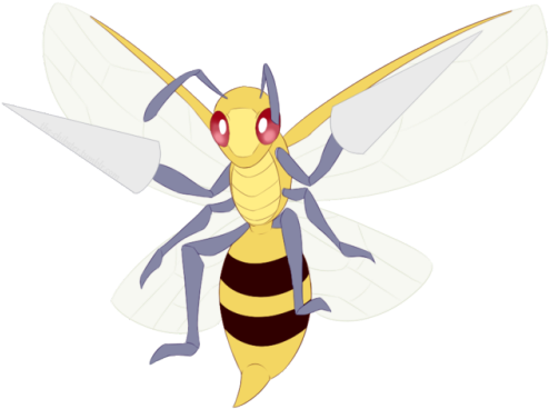 Did I Mention Beedrill Is One Of My Favorite Pokemon - Hornet (500x389), Png Download
