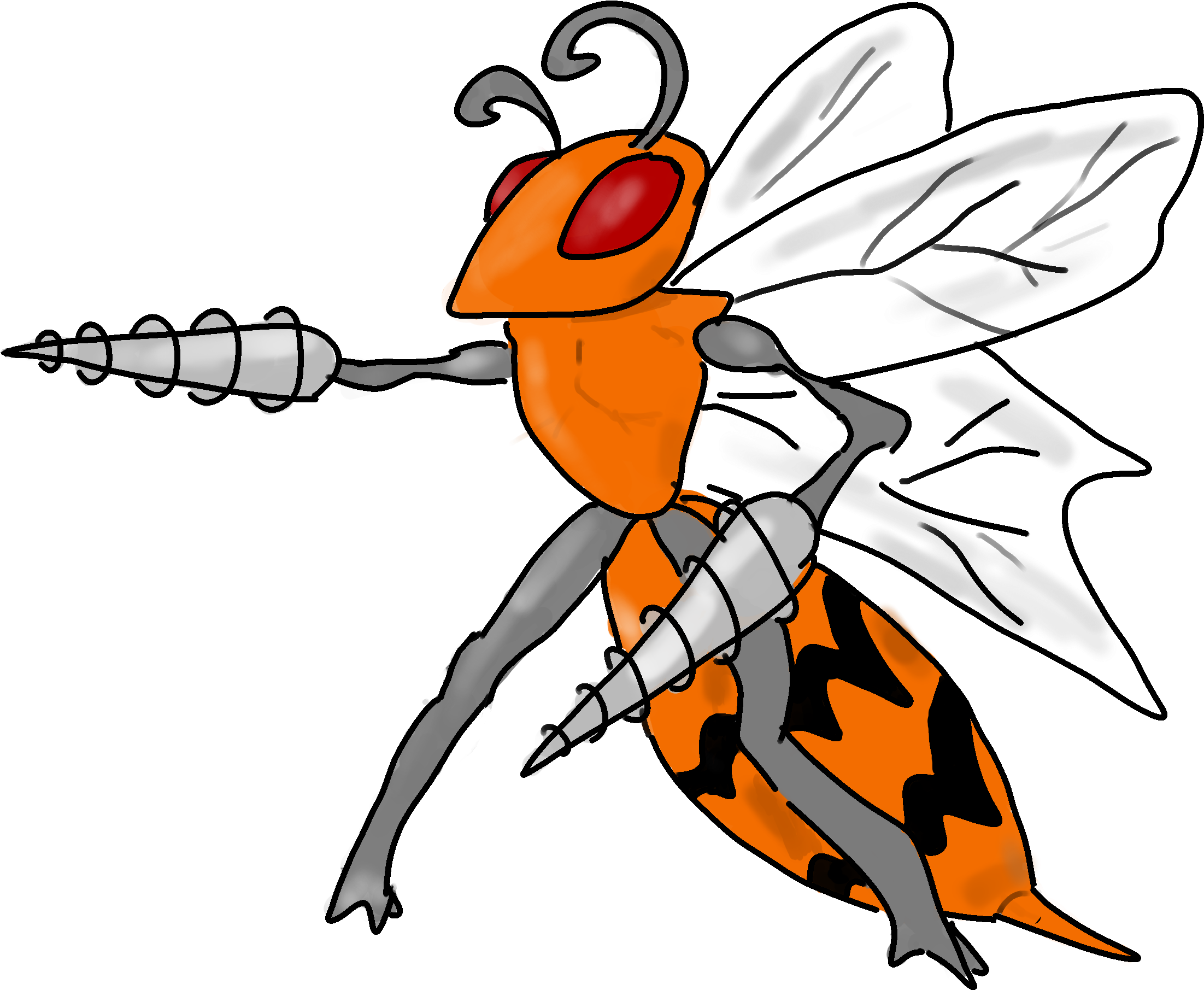View Beedrill , - Beedrill (2338x2049), Png Download