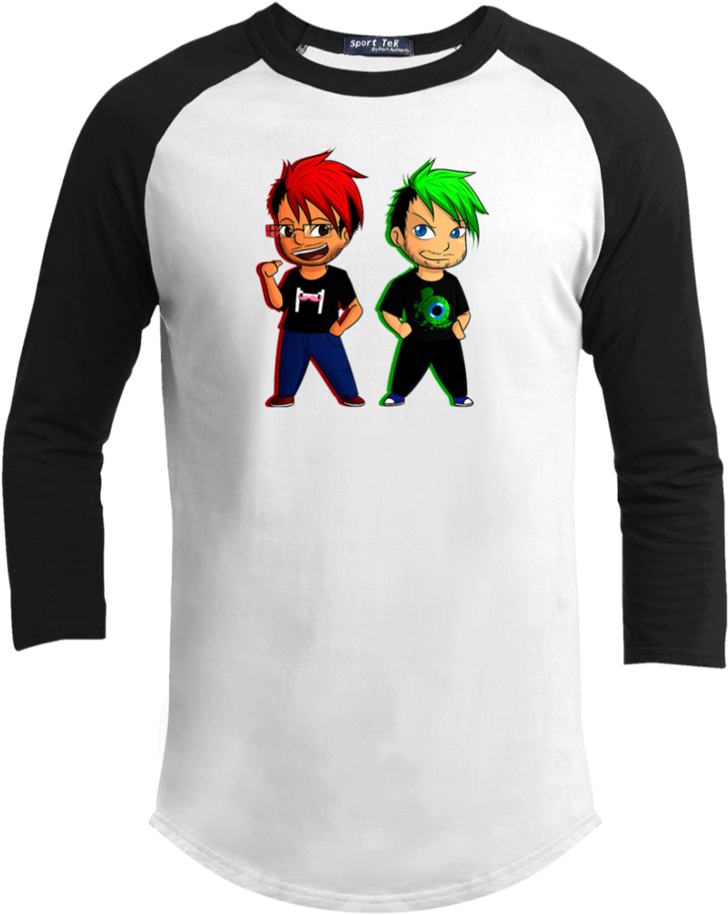 Markiplier And Jacksepticeye Youth Sporty T Shirt T - North Central High School-farmersburg Thunderbirds (1024x1024), Png Download