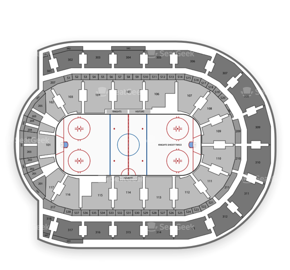 Budweiser Gardens Seating Chart