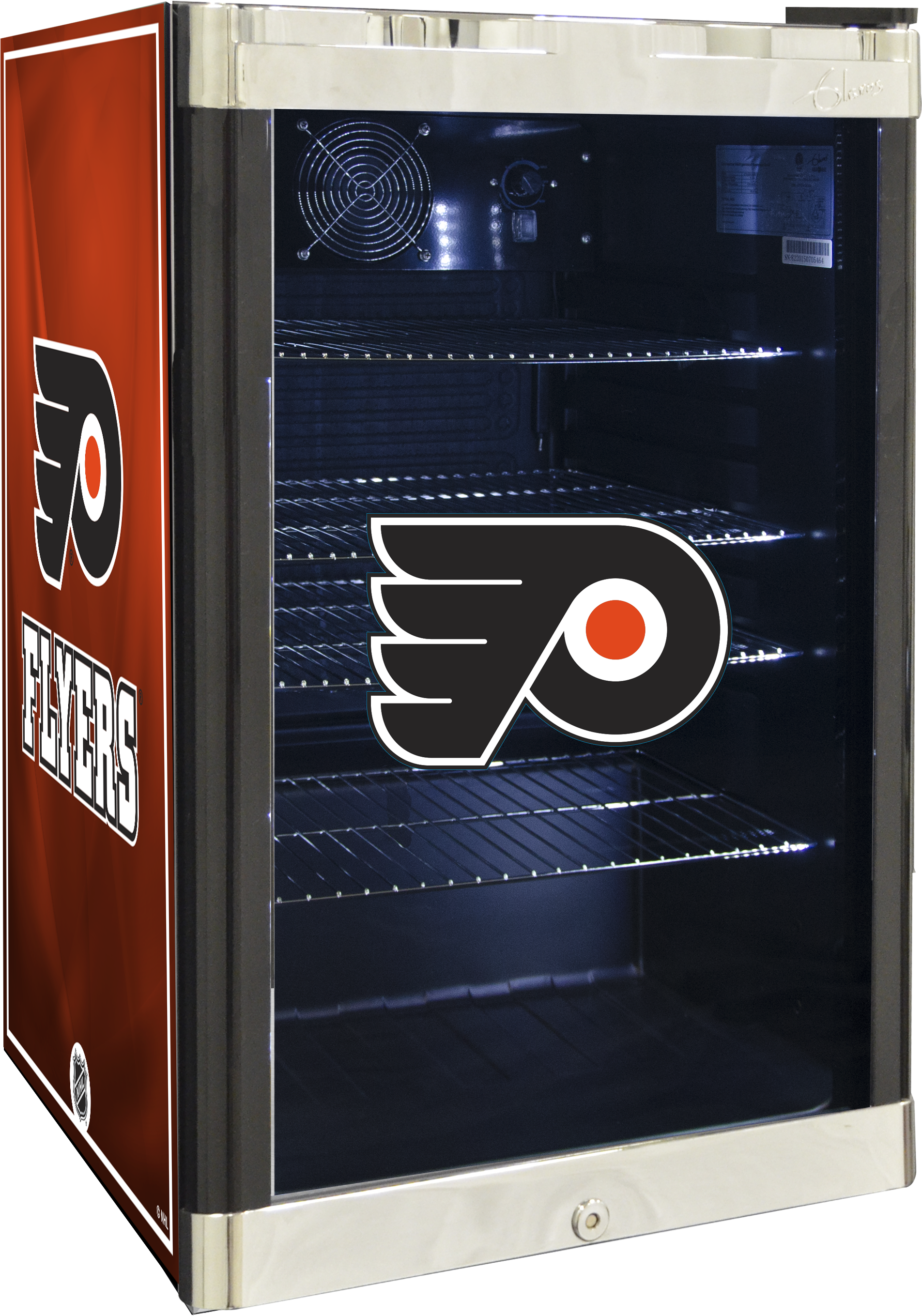 Nhl Refrigerated Beverage Center - Glaros Nhl Refrigerated Beverage Center 4.6 Cu Ft - (2205x2890), Png Download