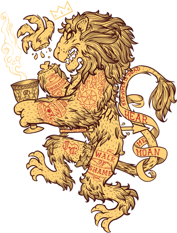 Lion (1024x887), Png Download